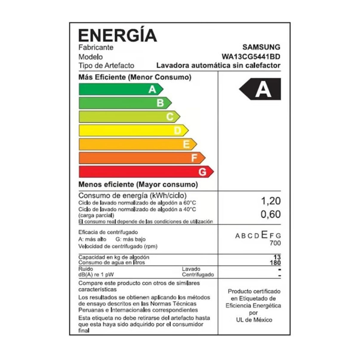 SAMSUNG - Lavadora Samsung 13Kg Carga Superior EcoBubble WA13CG5441BD