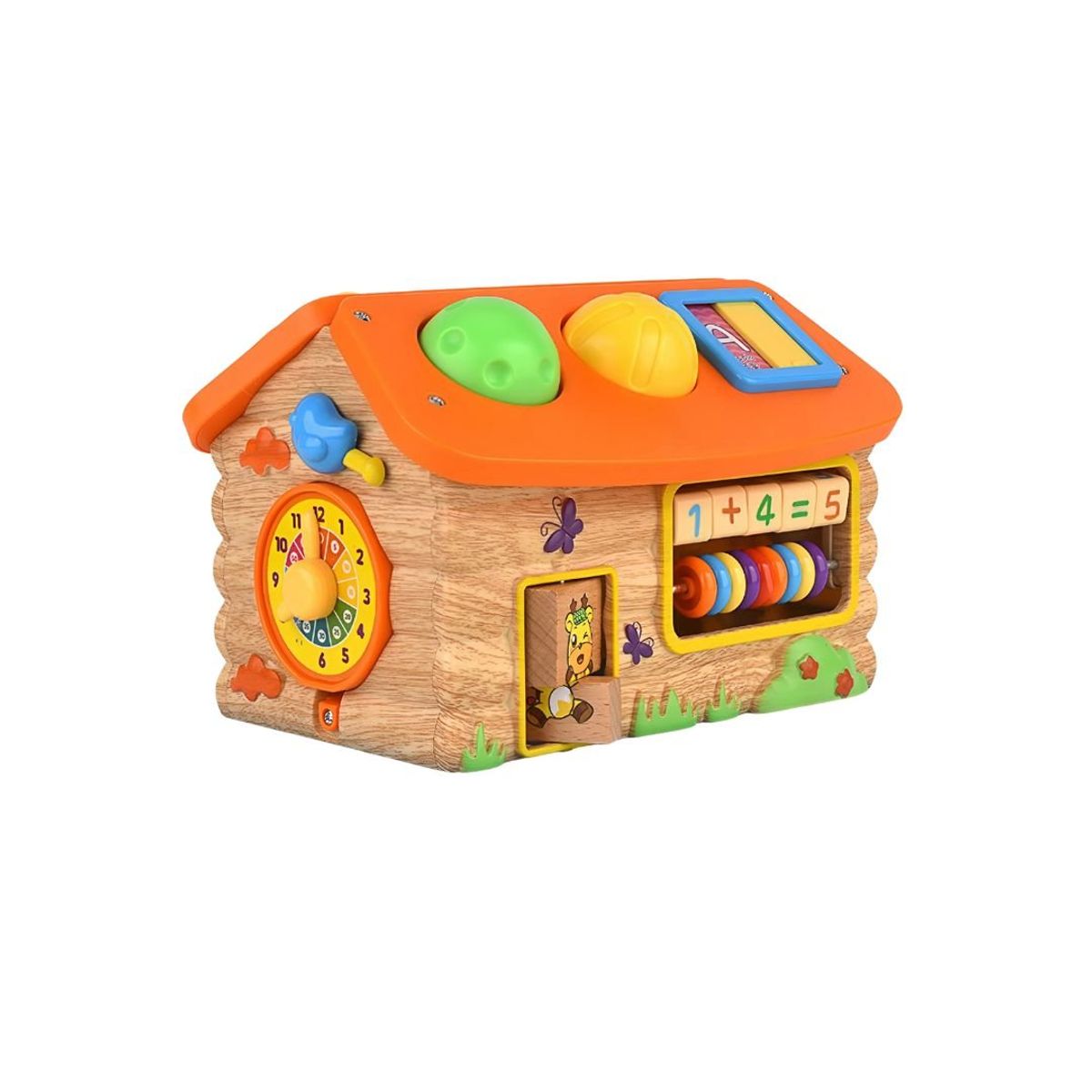 GENERICO - Casa Montessori de Bloques de Madera Para Niños