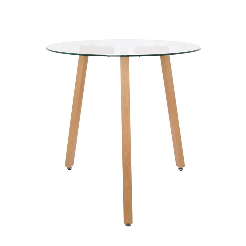 MOBELART - Mesa Lima Vidrio 80 cm möbelArt