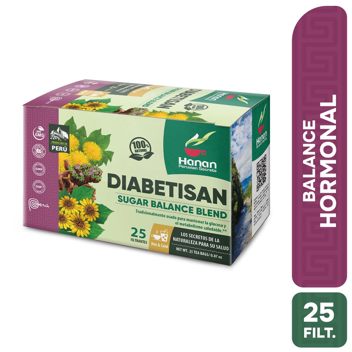 HANAN PERUVIAN SECRETS - Diabetisan Filtrante Hanan 25 und