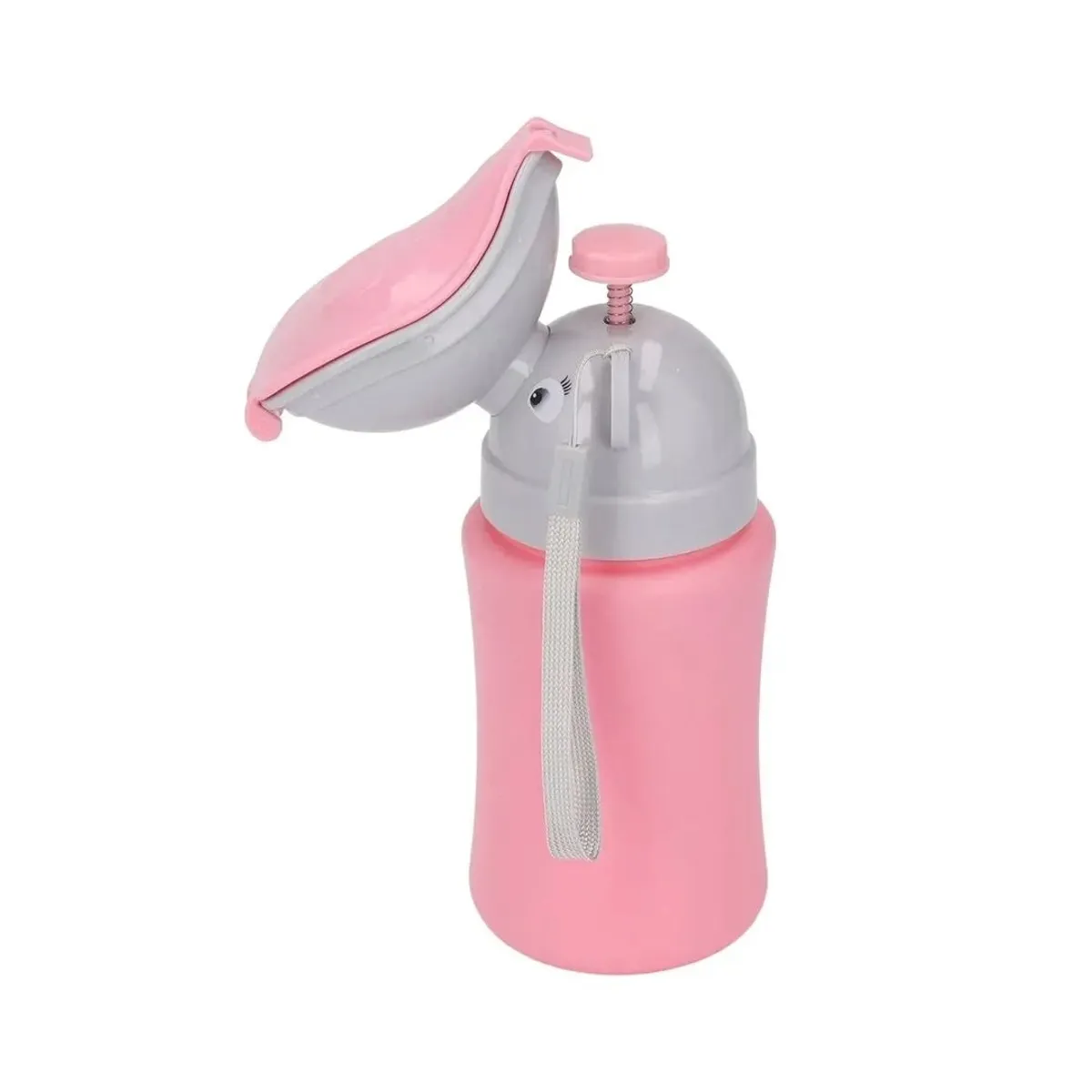 TODO FIT - Bacín Portátil para Niñas Urinario de Emergencia Rosado