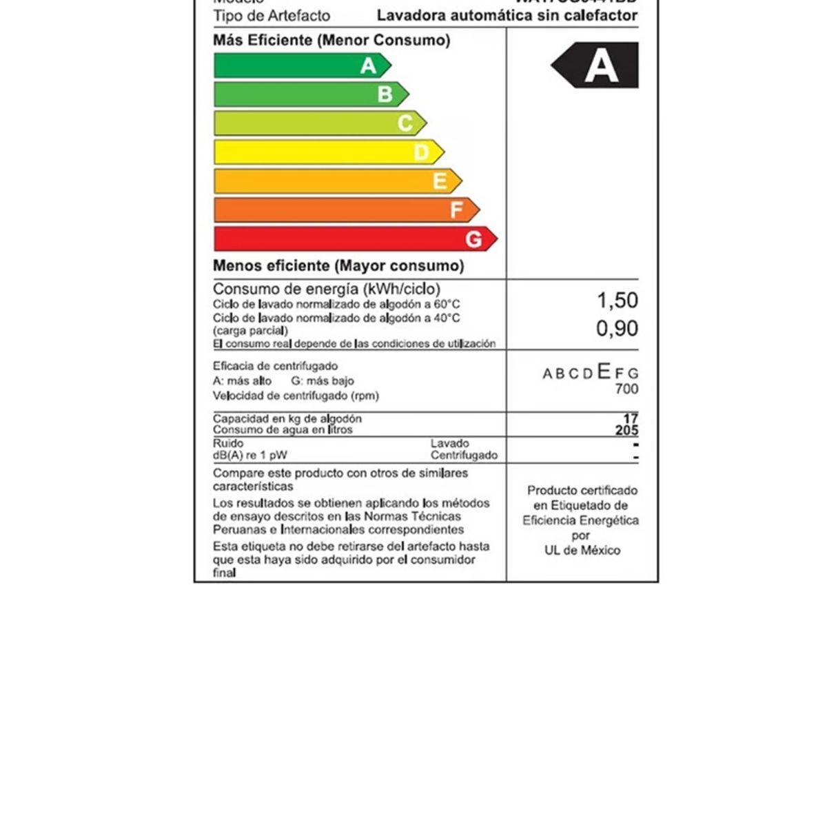 SAMSUNG - Lavadora Samsung EcoBubble 17KG Gris WA17CG6441BDPE