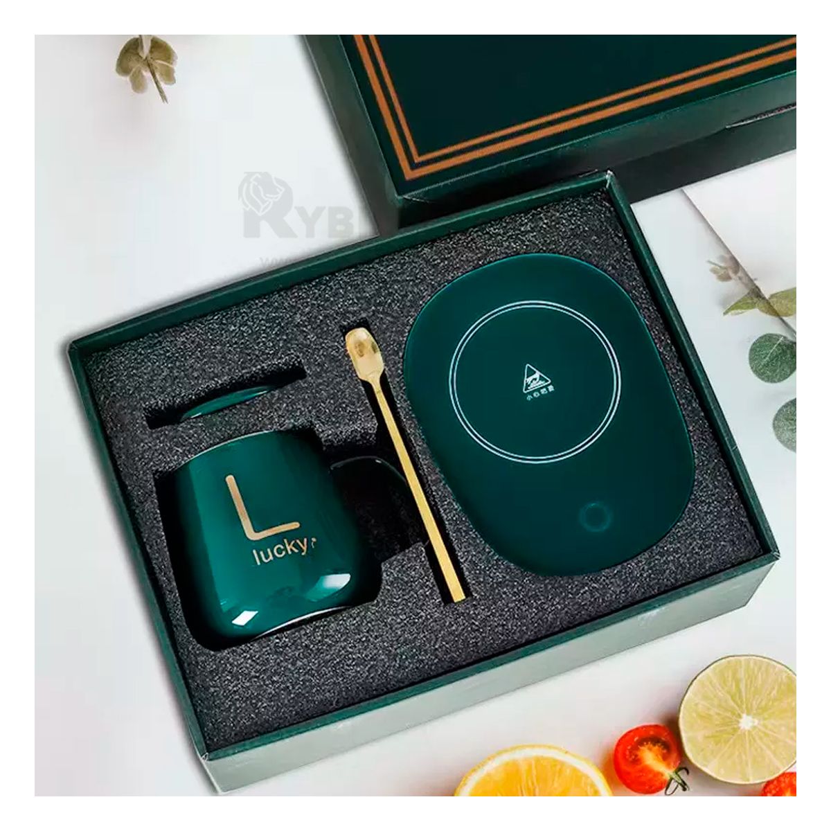 RYBIU IMPORT - Pack de Caldero Compacto de Color Verde Y+Regalo Agendita