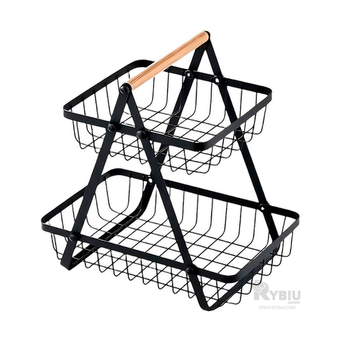 GENERICO - Organizador Moderno de Naranjas en Negro Y+Regalo Agendita