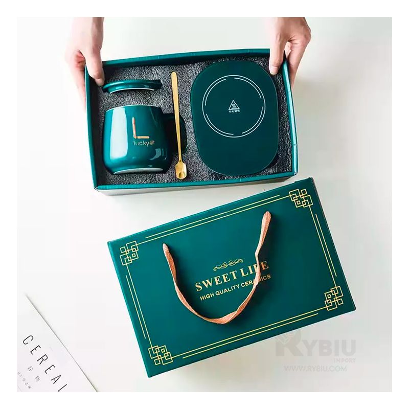 GENERICO - Pack Moderno con Calecfaccion Color Verde Y+Regalo Stickers