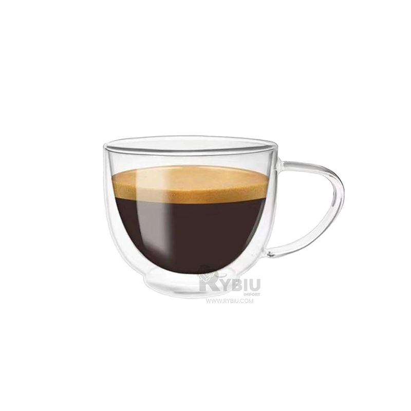 GENERICO - Taza de Cafeteria en 100ML Asa Circular Y+Regalo Agendita