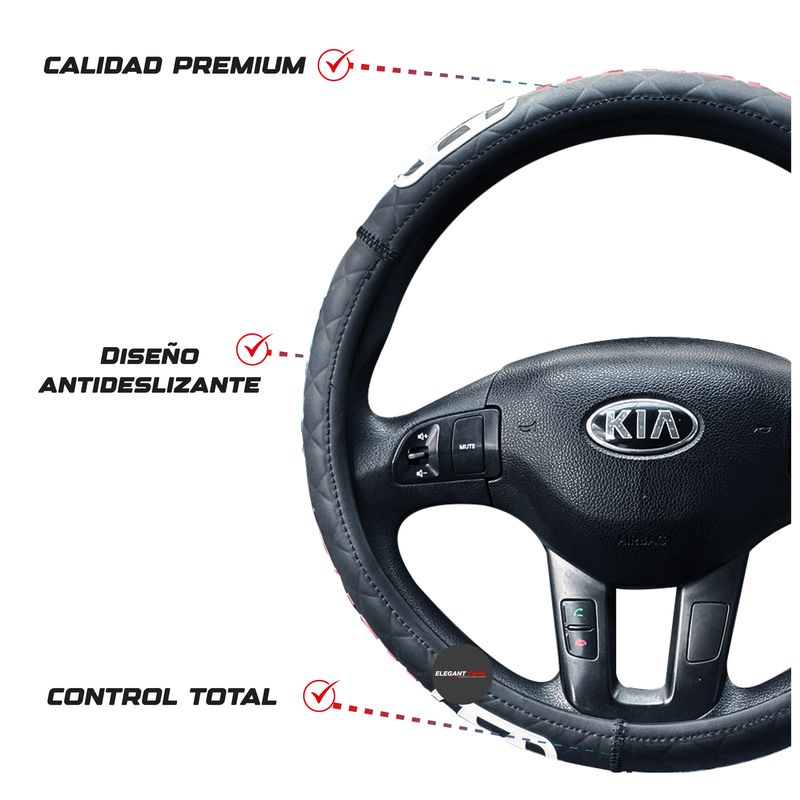 JET - Forro De Timón Premium Nissan 37 38CM