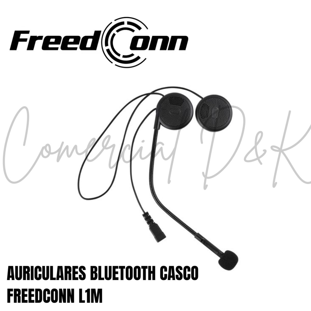 FREEDCONN - BLUEETOOTH AURICULARES PARA CASCO FREEDCONN L1M