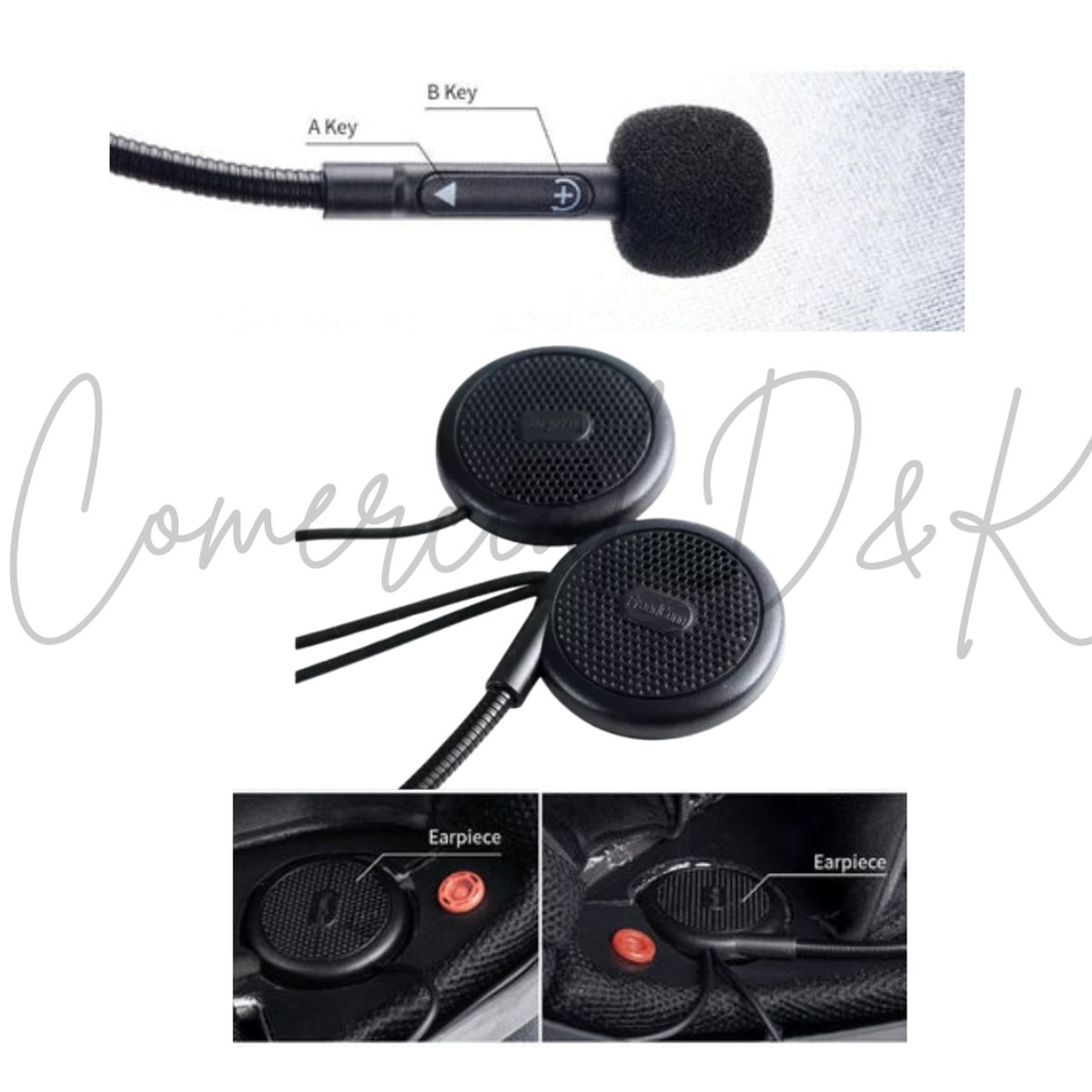 FREEDCONN - BLUEETOOTH AURICULARES PARA CASCO FREEDCONN L1M