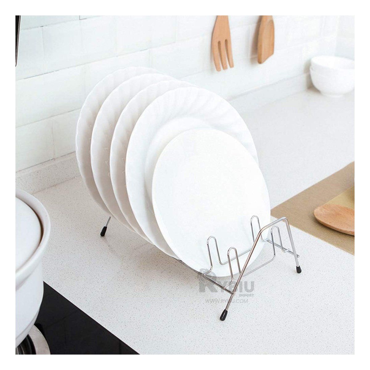 RYBIU IMPORT - Estante para la Cocina en Acero Y+Regalo Agendita