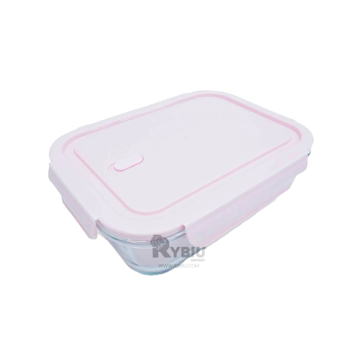 GENERICO - Recipiente Moderno de 3 Huecos en Rosado Y+Regalo Agendita