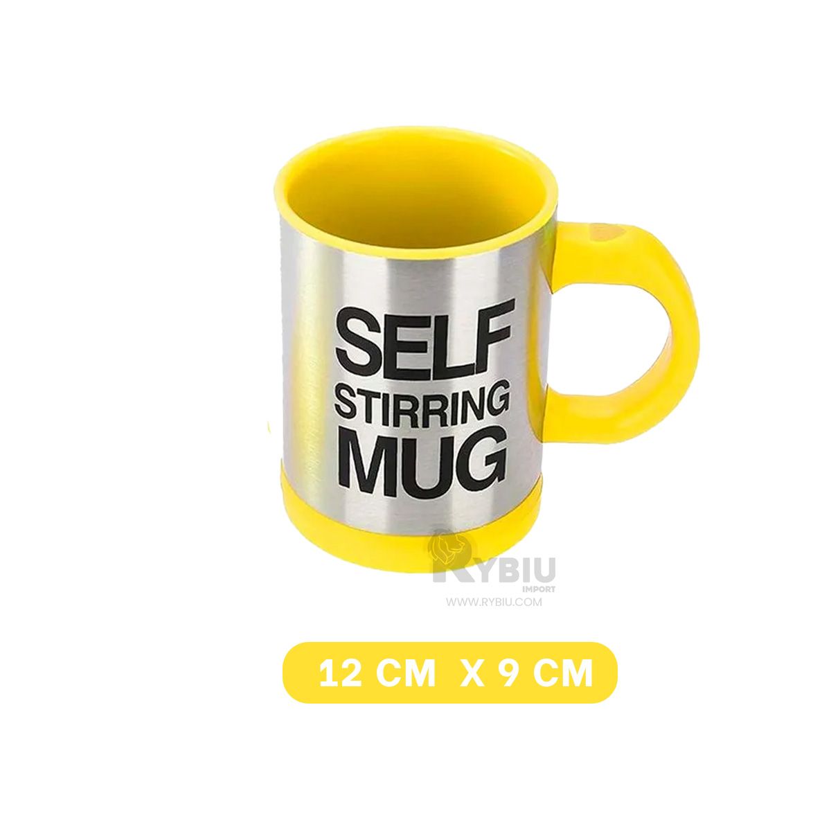 GENERICO - Frasco para Bebidas de 400ml en Amarillo Y+Post-it Adhesivos