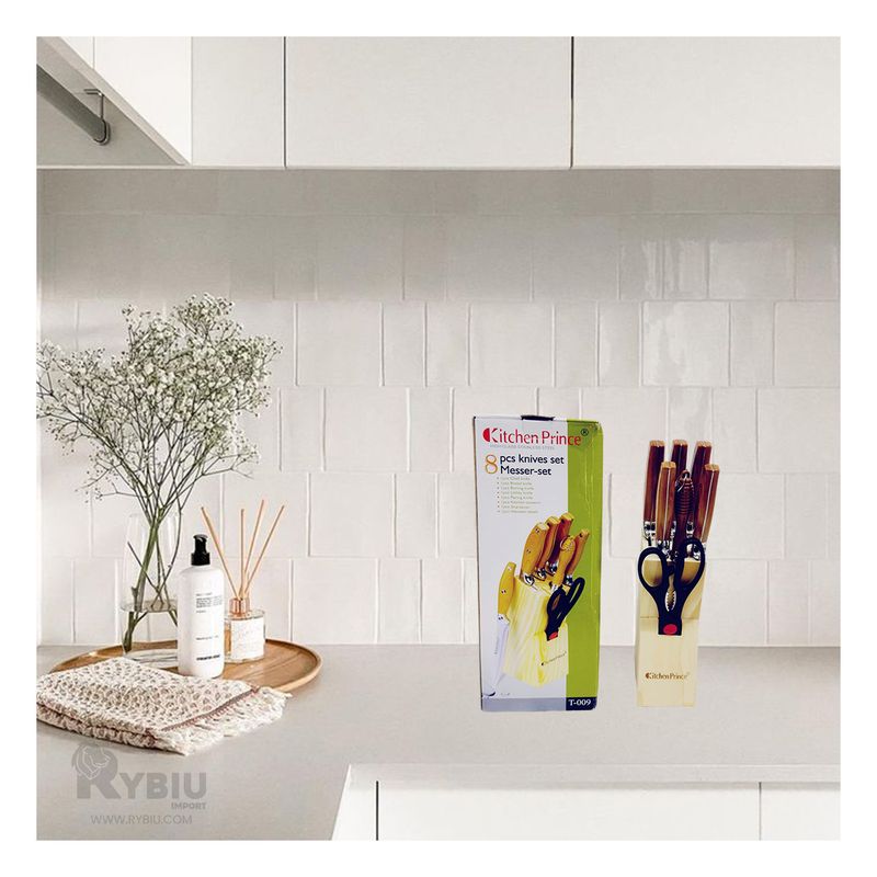 RYBIU IMPORT - Set Compacto en Madera Y+Papel de Regalo