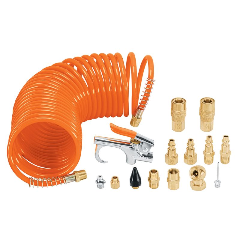 TRUPER - Juego 15 Accesorios para Limpiar y Inflar 19094 Truper
