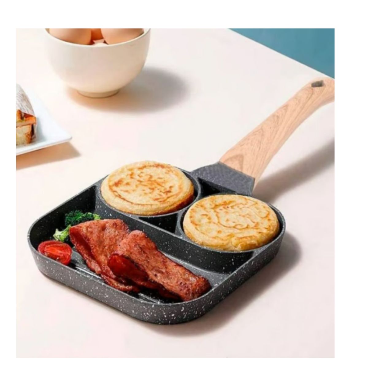 GENERICO - SARTEN VOLCÁNICO 3 DIVISIONES