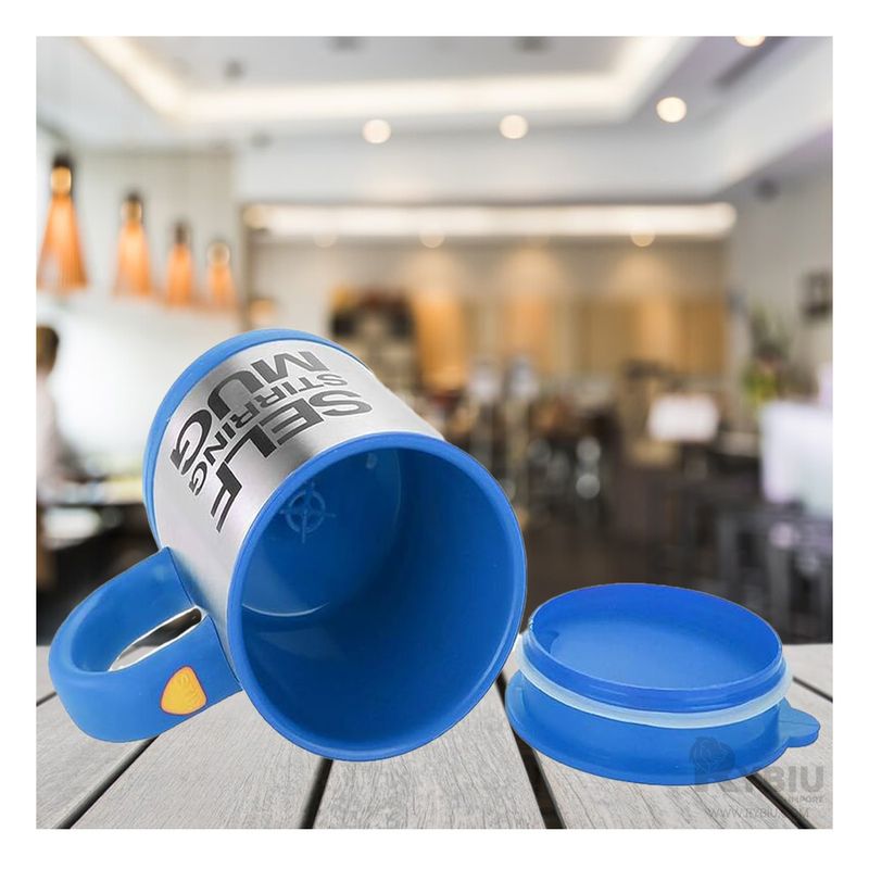 RYBIU IMPORT - Taza para Juntar con Recargas en Azul Y+Regalo Stickers