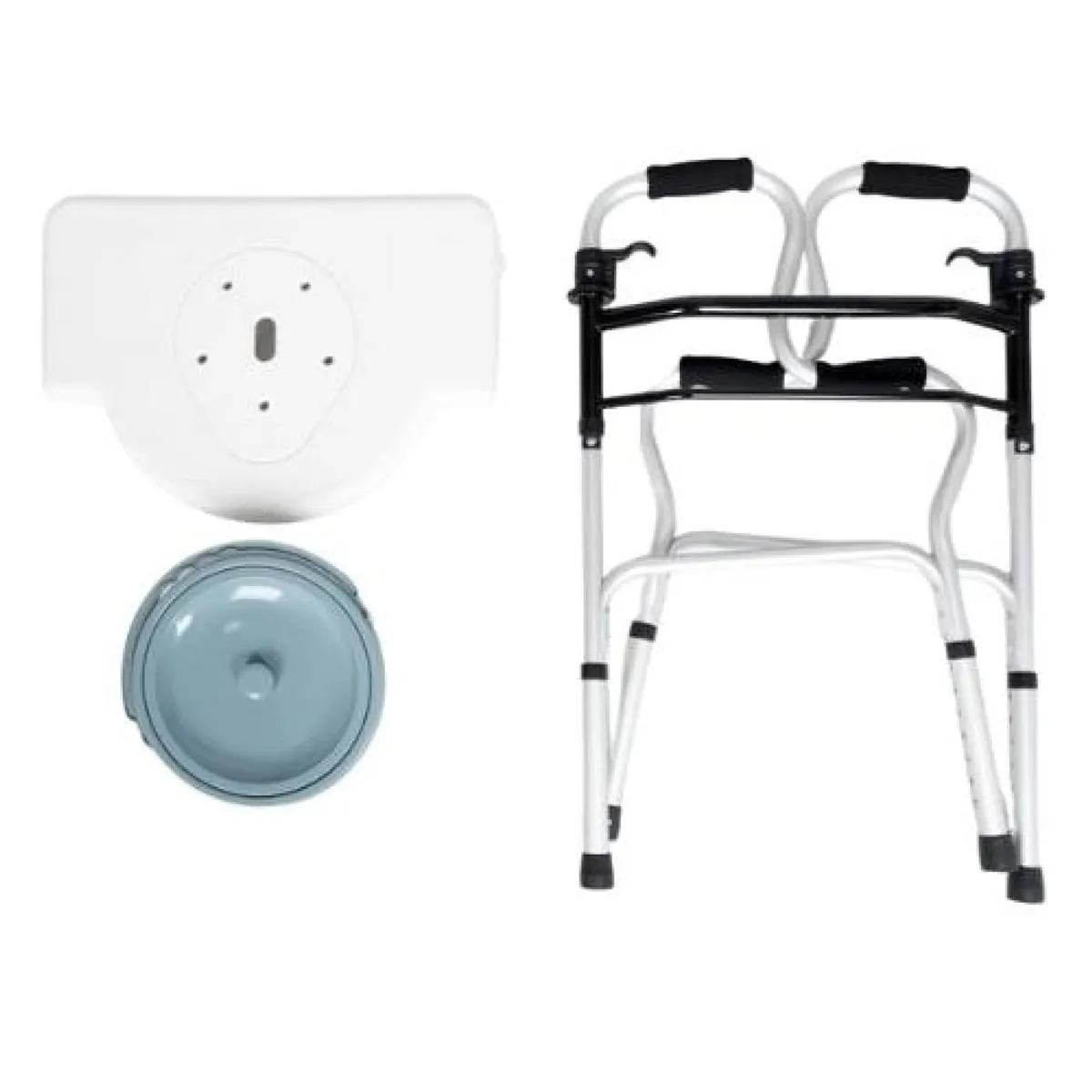 GENERICO - Andador sin Ruedas Multifuncional 4 en 1 Importado