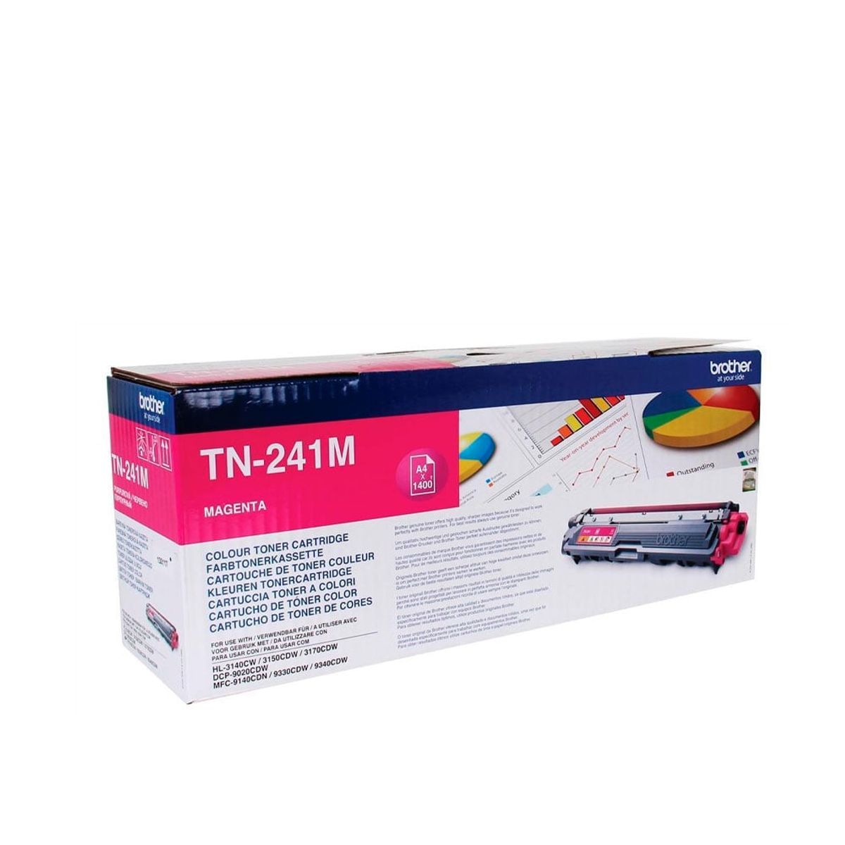 GENERICO - TONER BROTHER TN241M MAGENTA 1,400 COMPATIBLE