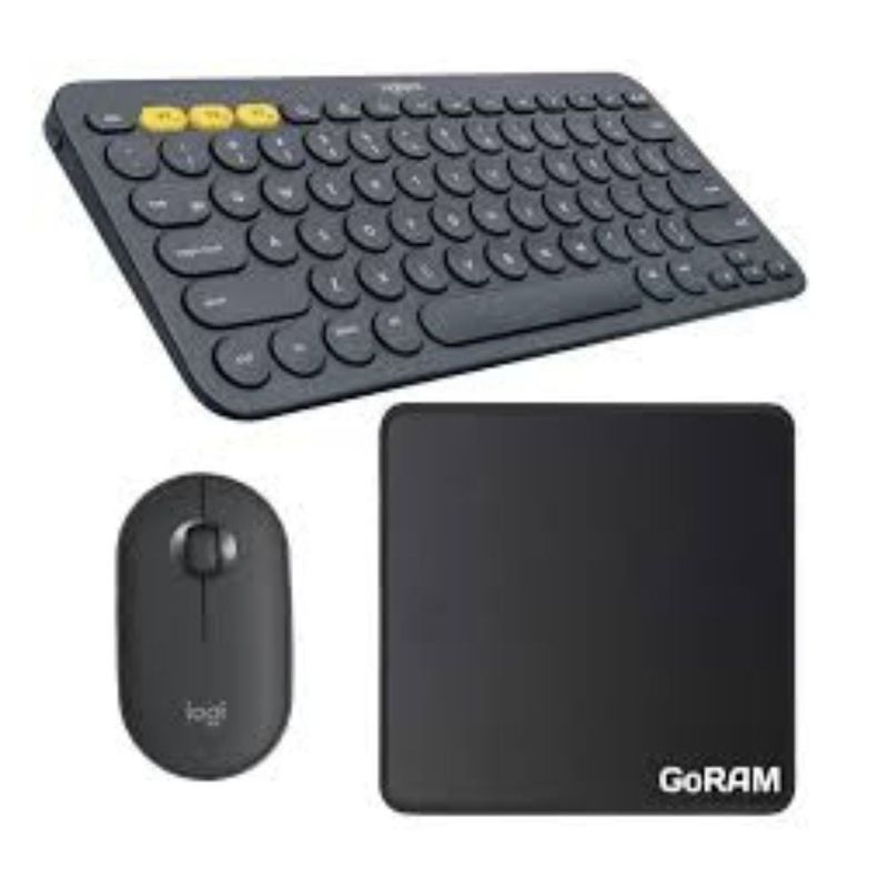 LOGITECH - Kit Teclado Y Mouse Logitech K380s +Mouse M350s + pat  negro