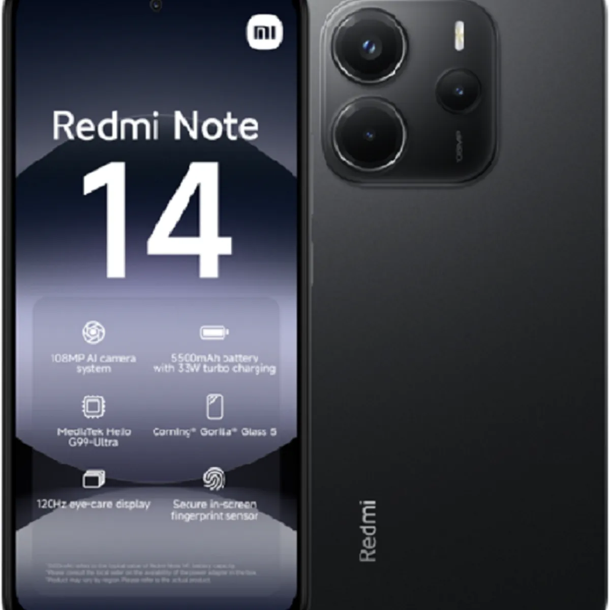 XIAOMI - Xiaomi Redmi Note 14 256GB 8GB RAM Negro