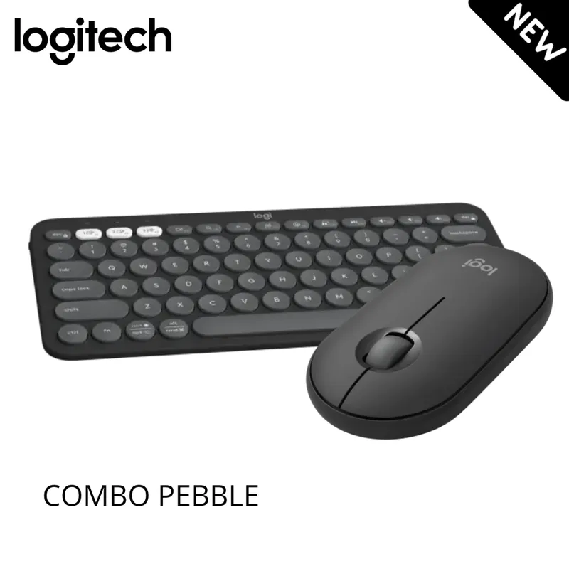 LOGITECH - Kit Teclado Y Mouse Logitech K380s +Mouse M350s Bt Inalámbrico negro