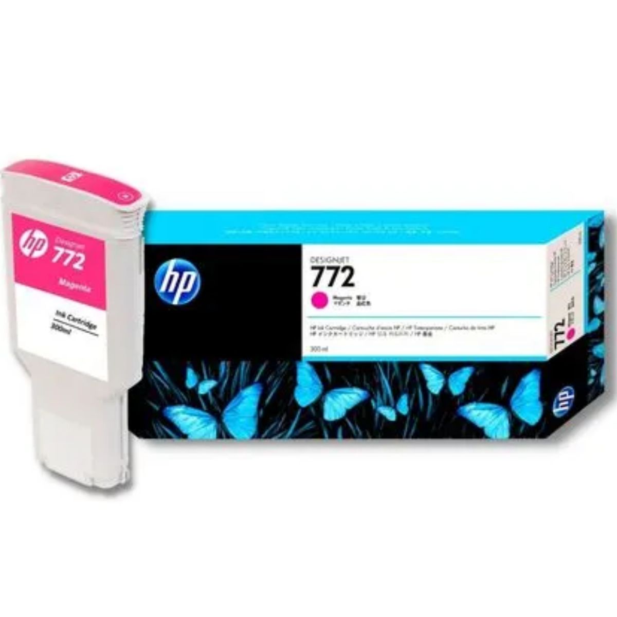 HP - Cartucho de Tinta HP 772 Magenta (CN629A) Original 300 ml