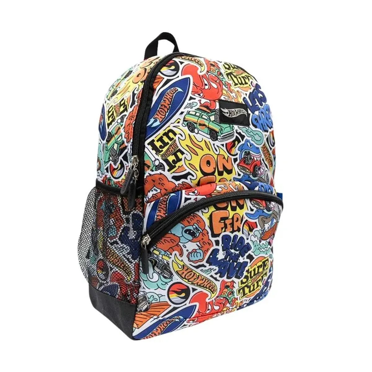 CHILDRENS CLUB - Set de Mochila escolar x3 piezas -  Hot Wheels