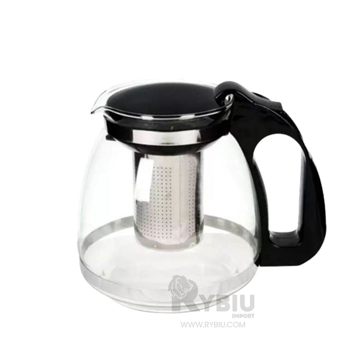 GENERICO - Jarra Moderna para Cocina en Negro 15 Lt Y+Gift Stickers
