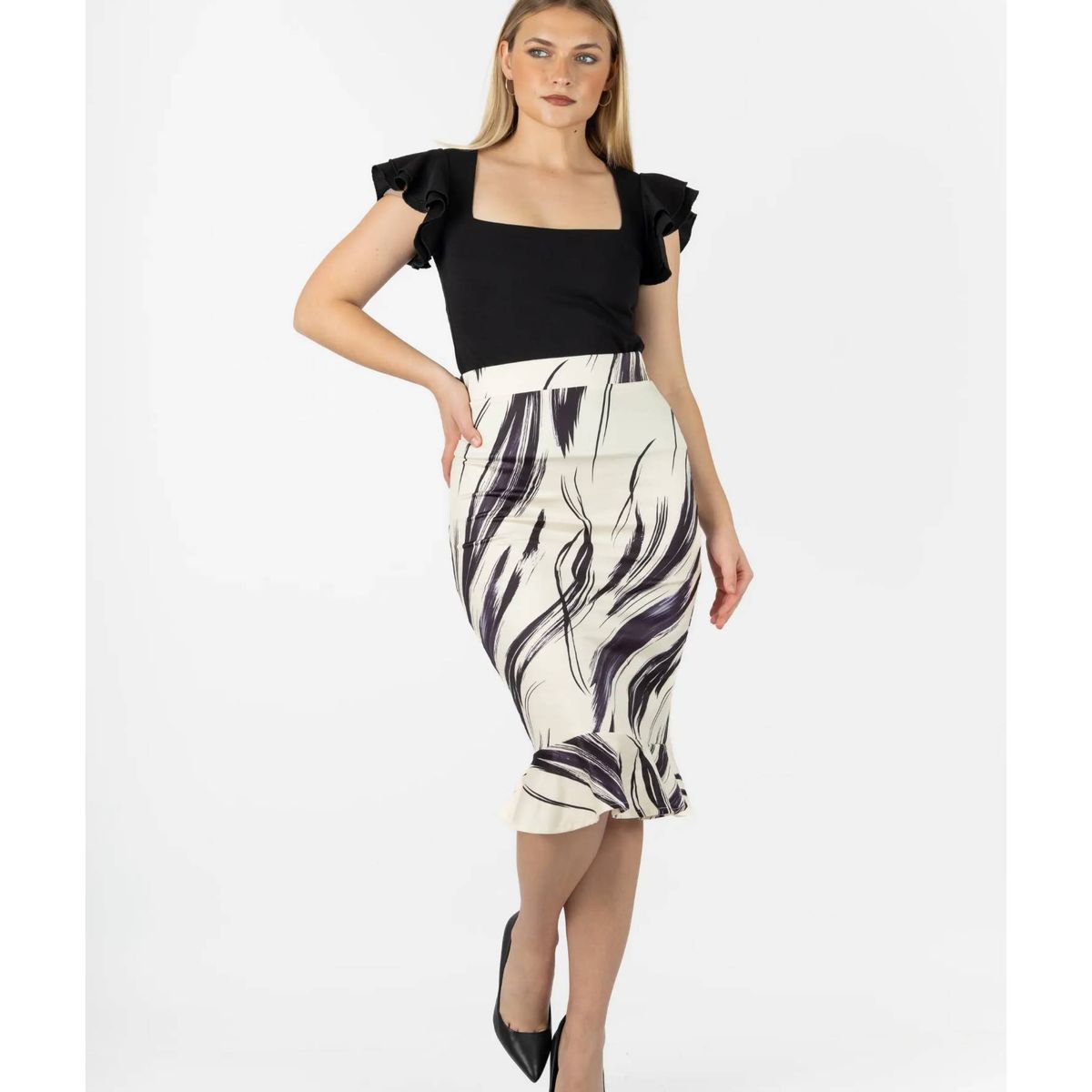 TULULA - Falda Ejecutiva Mujer Cadiz