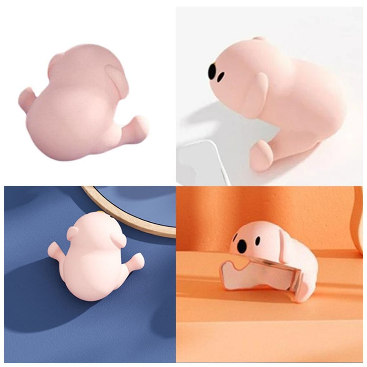 TODO FIT - Protector de esquinas con diseño de ositos para bebés y niños  Seguridad para mesas y muebles x4