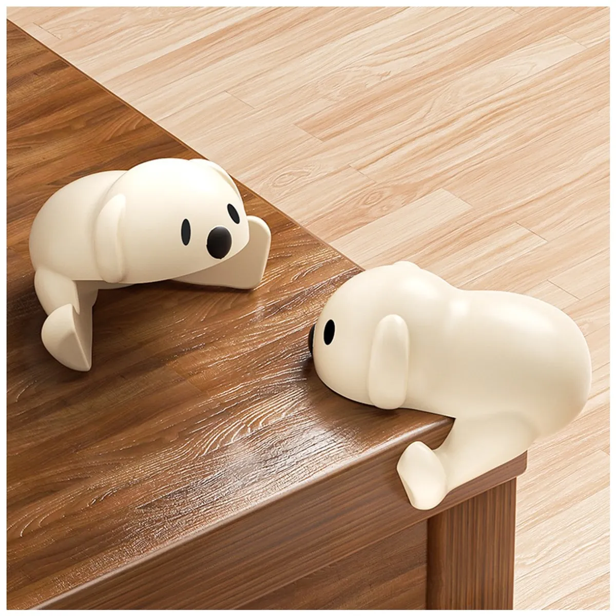 TODO FIT - Protector de esquinas para mesa infantil  Seguridad para bebés con diseño de ositos