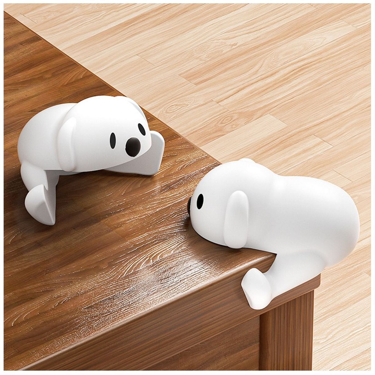 TODO FIT - Protector de esquinas con diseño de ositos  Seguridad para mesas y muebles de bebés y niños x4