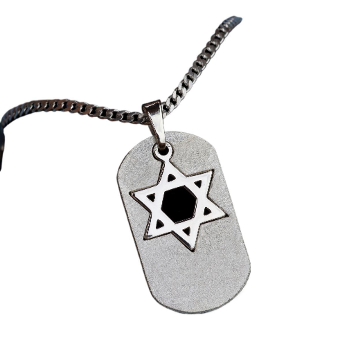 LUYA JOYERÍA - Collar placa estrella de David