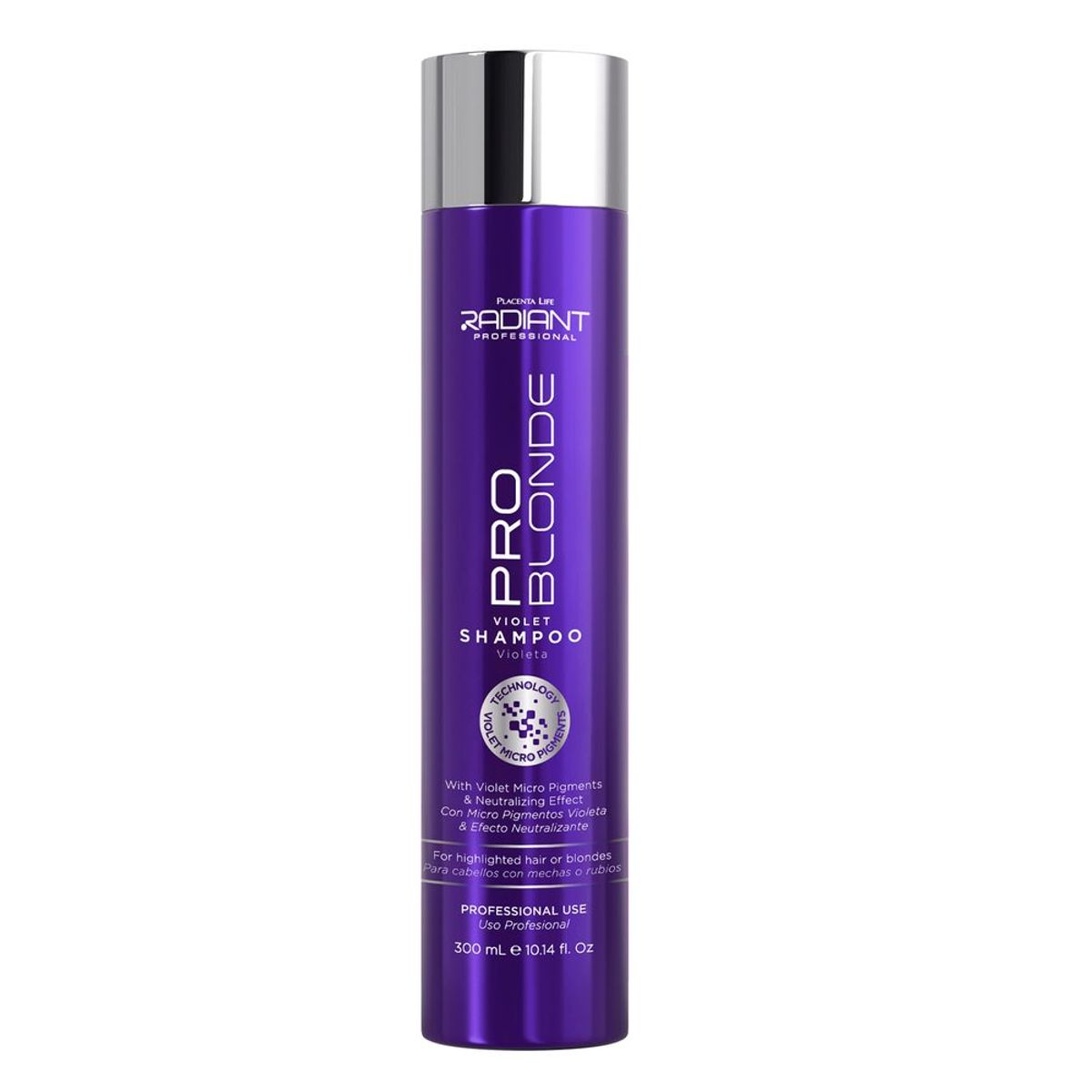 RADIANT - Shampoo Radiant Pro Blonde Violet Frasco 300 ml