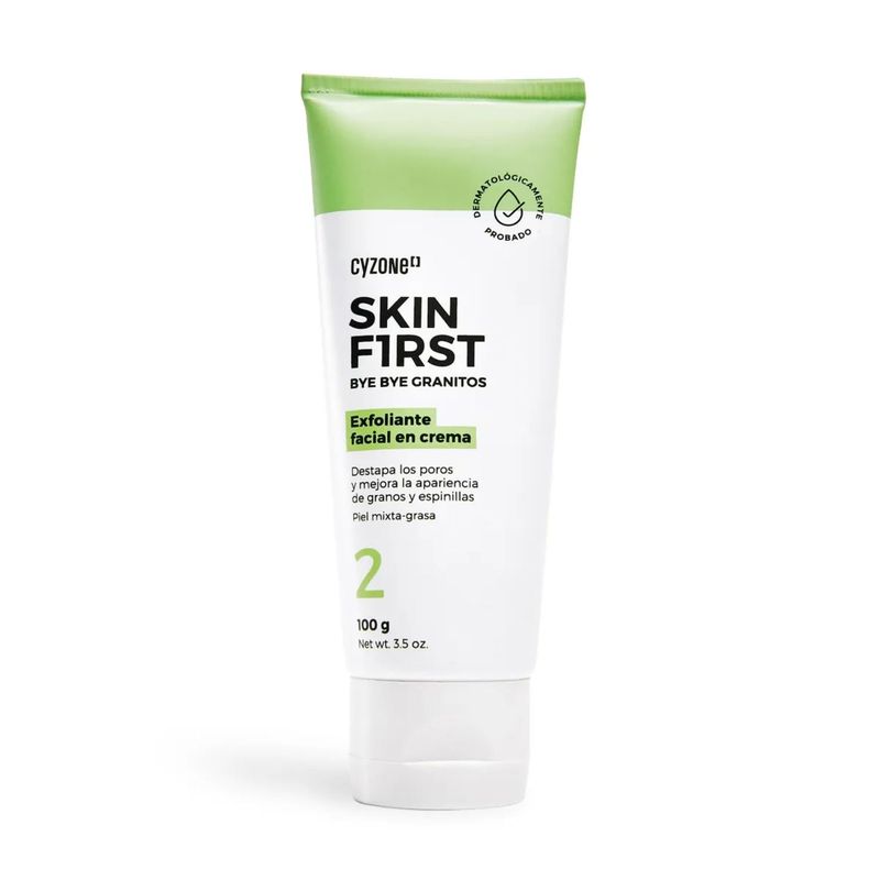 CYZONE - Exfoliante Facial en Crema Bye Bye Granitos Skin First 100 g