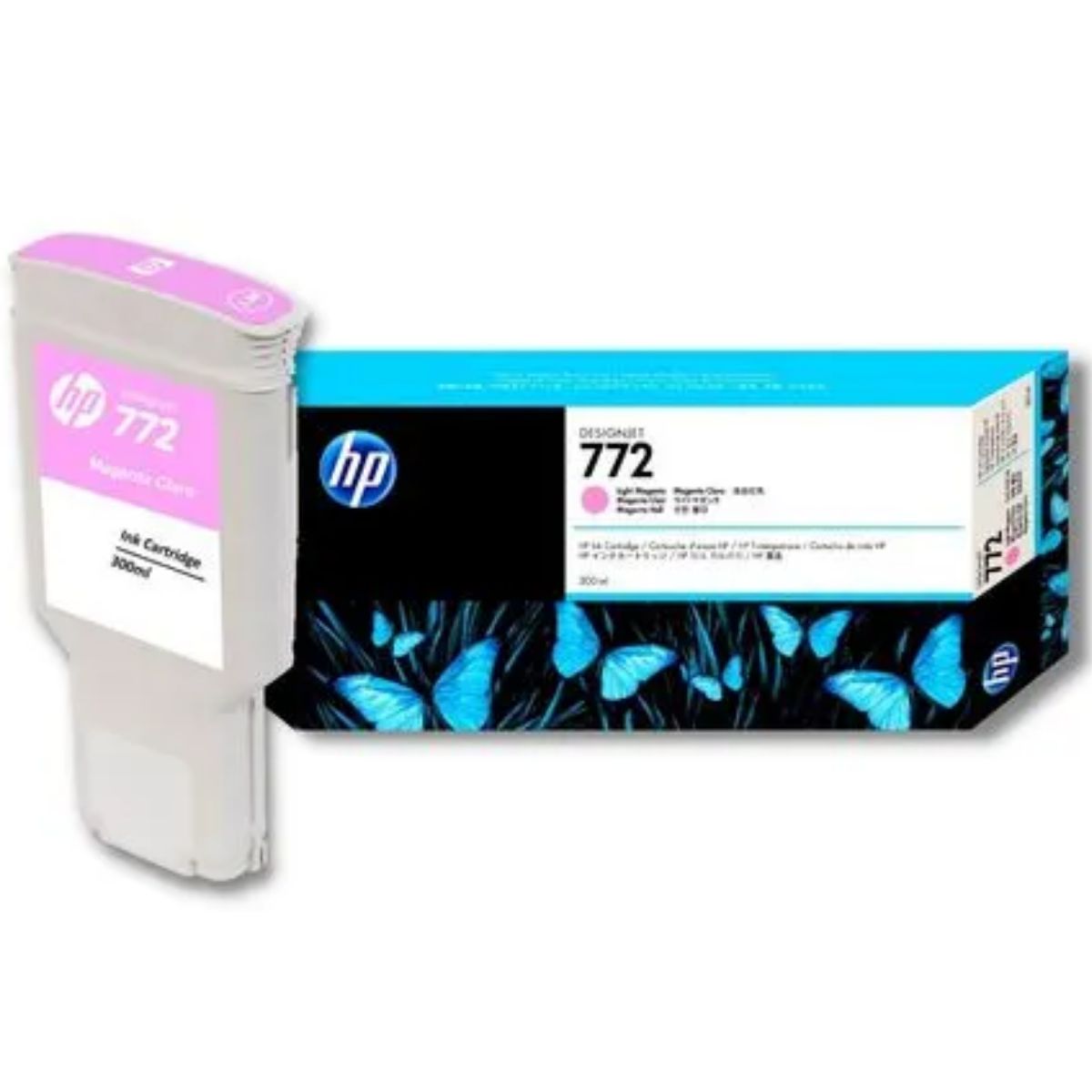HP - Cartucho de Tinta HP 772 Light Magenta (CN631A) Original 300 ml