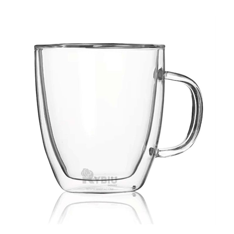 GENERICO - Vaso Versatil con Asa 300ML Transparente Y+Post-it Adhesivos