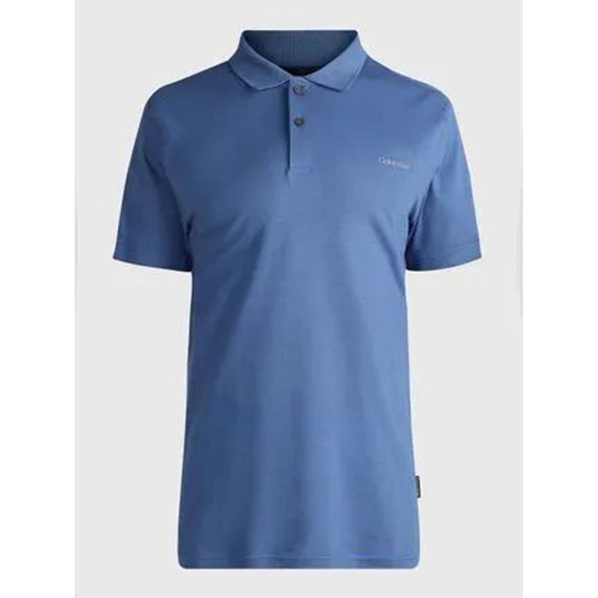 CALVIN KLEIN - POLO SS LIQUID TOUCH INTERLOCK SOLI