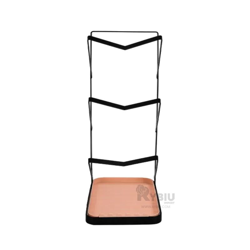 GENERICO - Soporte Resistente de Utensilios en Negro Y+Regalo Stickers