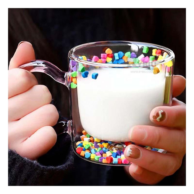 GENERICO - Vaso de Colores en Transparente Y+Ligas de Regalo