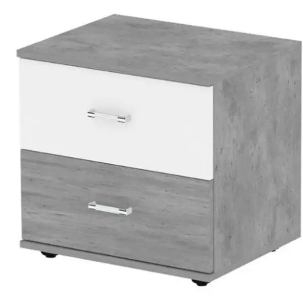 NACION MUEBLES - VELADOR NACION MUEBLES BRIANNA COLOR GRIS