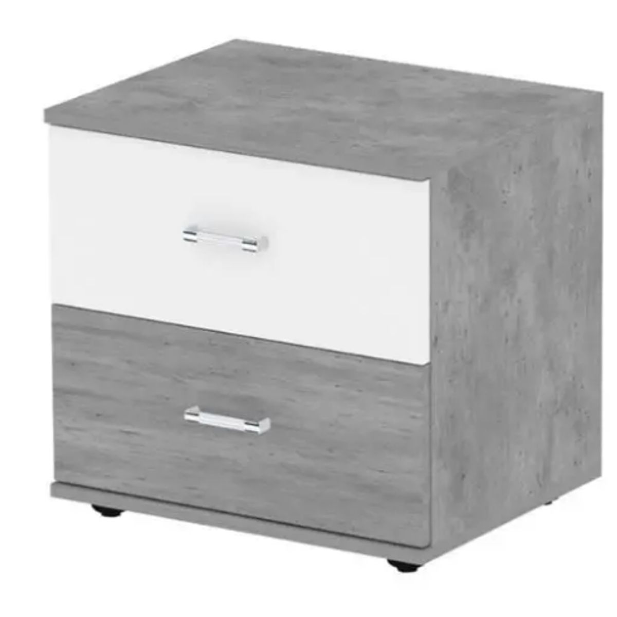 NACION MUEBLES - VELADOR NACION MUEBLES BRIANNA COLOR GRIS