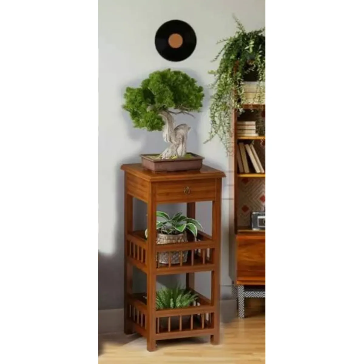 NACION MUEBLES - VELADOR NACION MUEBLES BELLA COLOR MARRON