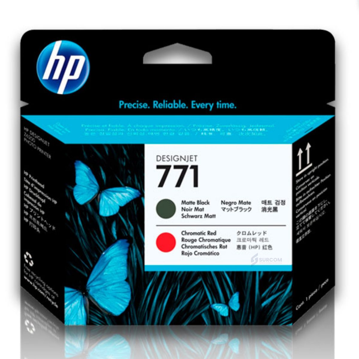HP - Cabezal de Impresión HP 771 Matte Black/Chroma Original