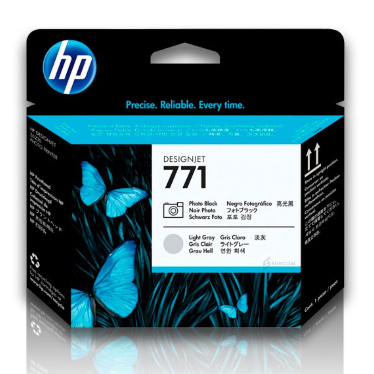 HP - Cabezal de Impresión HP 771 Photo Black/Light Gray Original