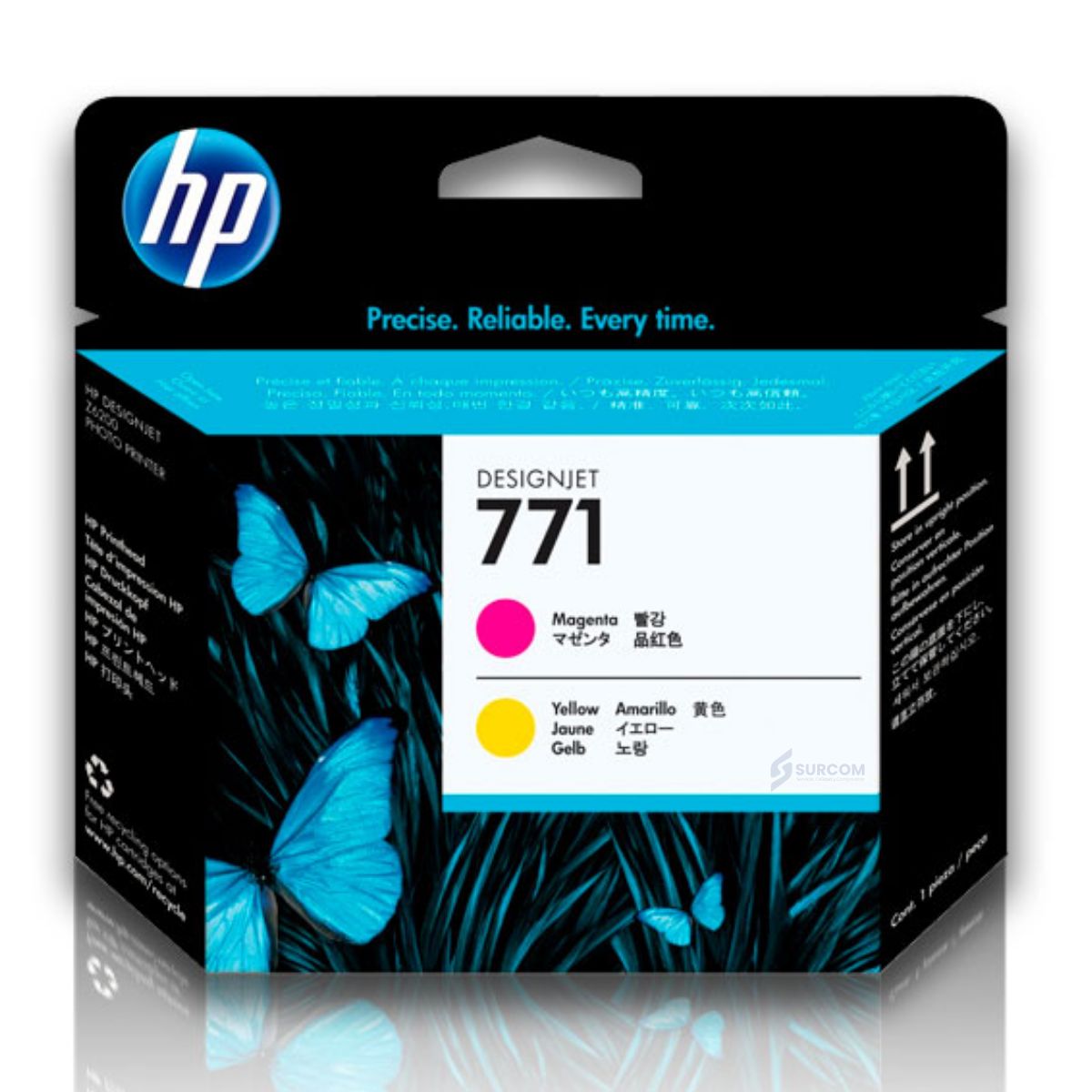 HP - Cabezal de Impresión HP 771 Magenta/Yellow Original