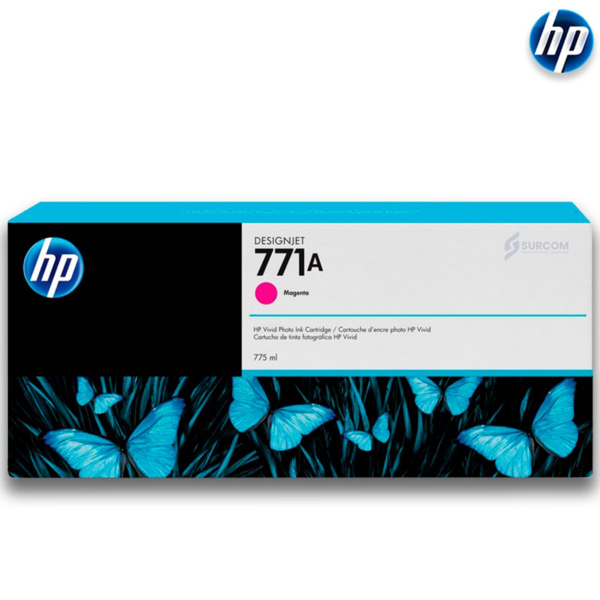 HP - La Tinta HP 771A Magenta Original