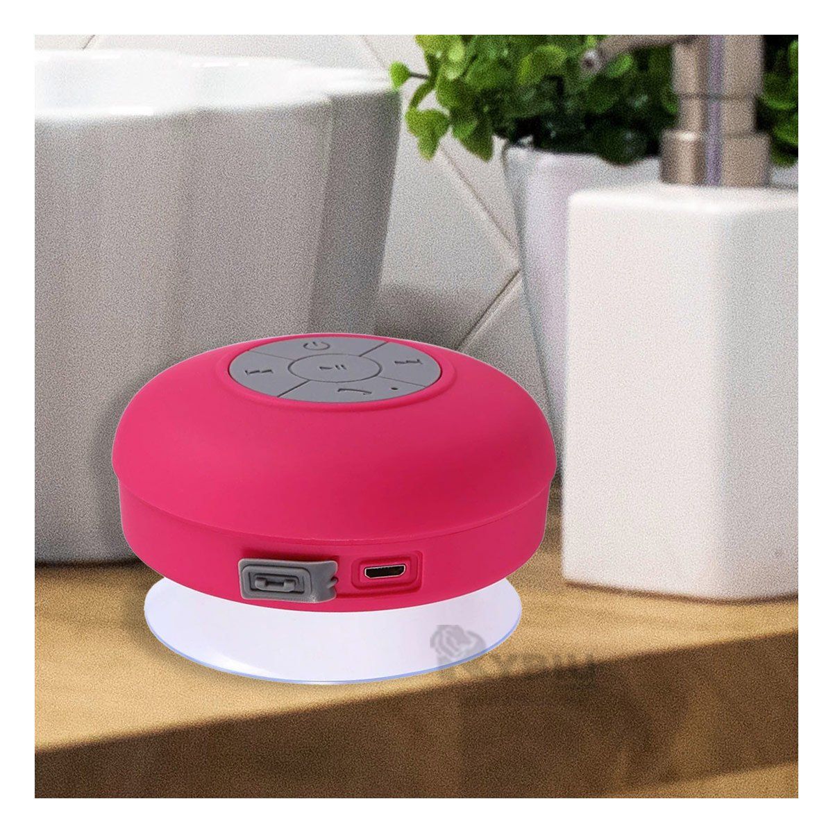 GENERICO - Altavoz Inalambrico Funcional en Rosado Y+Gift MiniAgenda