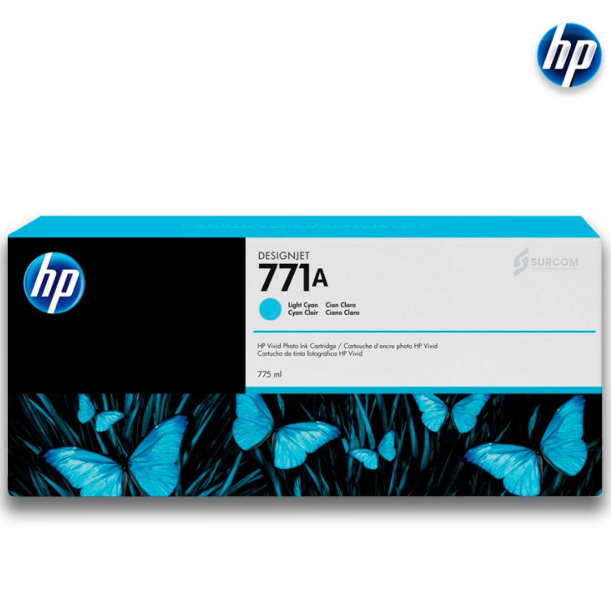 HP - Tinta HP 771A Light Cyan Original