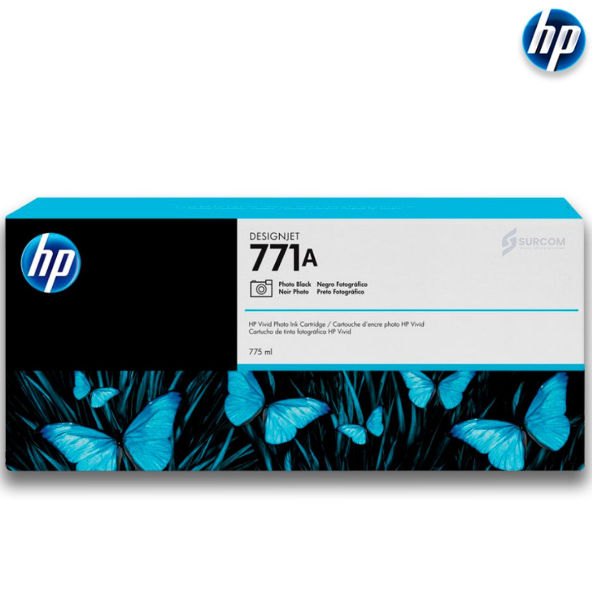 HP - Tinta HP 771A Photo Black Original